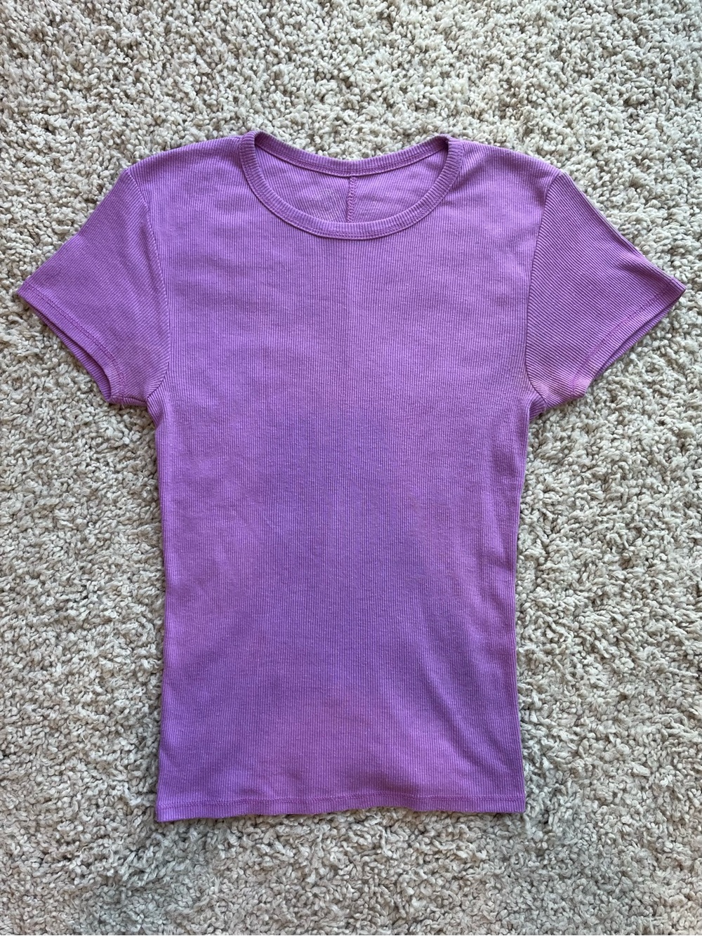 Urban Outfitters Lilac Ribbed Tee